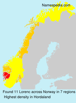 Surname Lorenc in Norway Surname Lorenc in Norway