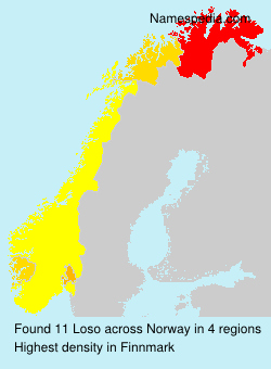 Surname Loso in Norway Surname Loso in Norway