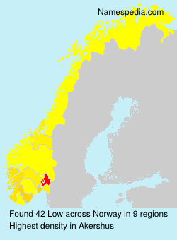 Surname Low in Norway Surname Low in Norway
