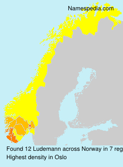 Surname Ludemann in Norway Surname Ludemann in Norway