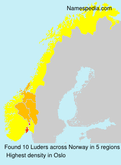 Surname Luders in Norway Surname Luders in Norway