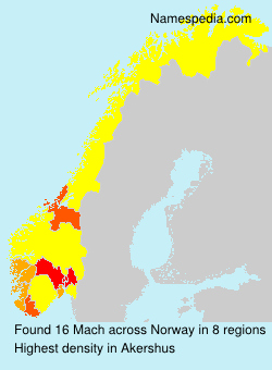 Surname Mach in Norway Surname Mach in Norway