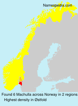 Surname Machulla in Norway Surname Machulla in Norway