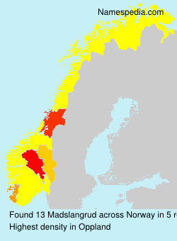 Surname Madslangrud in Norway Surname Madslangrud in Norway