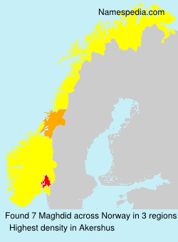 Surname Maghdid in Norway Surname Maghdid in Norway