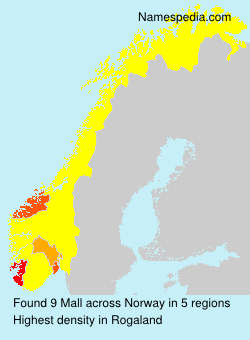 Surname Mall in Norway Surname Mall in Norway