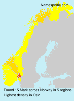Surname Mark in Norway Surname Mark in Norway