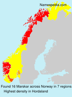 Surname Marskar in Norway Surname Marskar in Norway