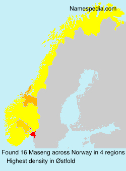 Surname Maseng in Norway Surname Maseng in Norway