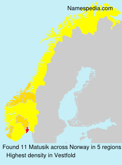 Surname Matusik in Norway Surname Matusik in Norway