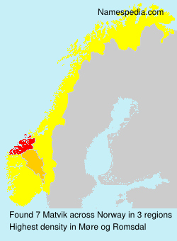 Surname Matvik in Norway Surname Matvik in Norway
