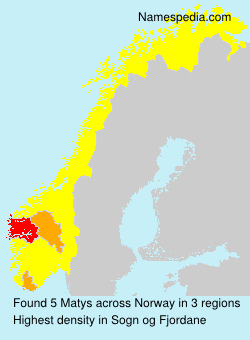Surname Matys in Norway Surname Matys in Norway