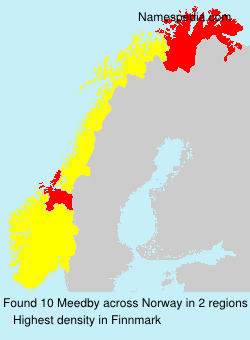 Surname Meedby in Norway Surname Meedby in Norway