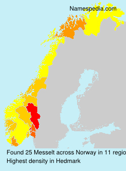 Surname Messelt in Norway Surname Messelt in Norway