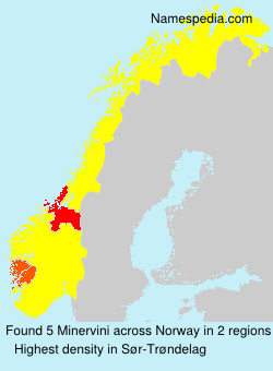 Surname Minervini in Norway Surname Minervini in Norway