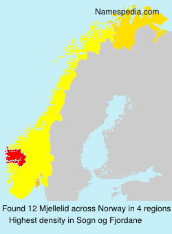 Surname Mjellelid in Norway