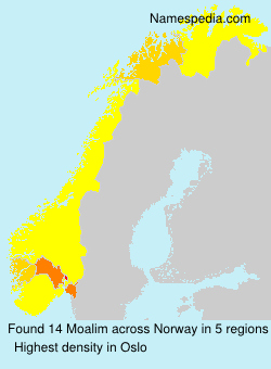 Surname Moalim in Norway Surname Moalim in Norway