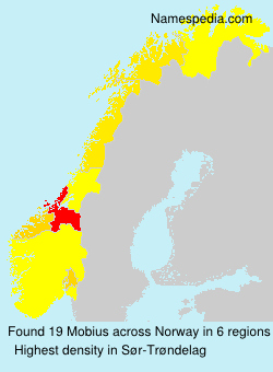 Surname Mobius in Norway Surname Mobius in Norway
