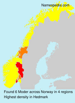 Surname Moder in Norway Surname Moder in Norway