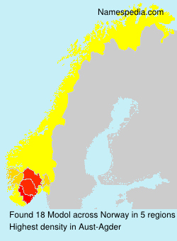 Surname Modol in Norway Surname Modol in Norway