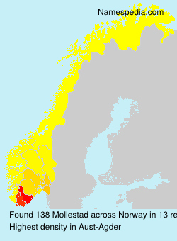 Surname Mollestad in Norway Surname Mollestad in Norway