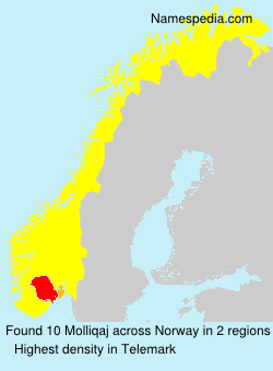 Surname Molliqaj in Norway Surname Molliqaj in Norway