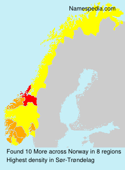 Surname More in Norway Surname More in Norway