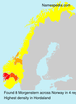 Surname Morgenstern in Norway Surname Morgenstern in Norway
