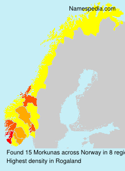 Surname Morkunas in Norway Surname Morkunas in Norway