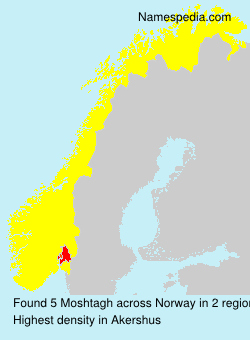 Surname Moshtagh in Norway Surname Moshtagh in Norway