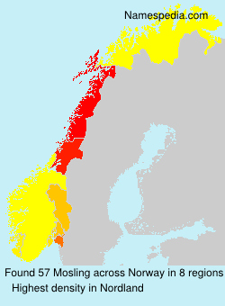Surname Mosling in Norway Surname Mosling in Norway