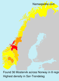 Surname Mostervik in Norway Surname Mostervik in Norway