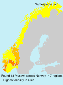 Surname Musawi in Norway