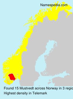 Surname Mustvedt in Norway Surname Mustvedt in Norway