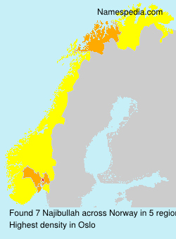 Surname Najibullah in Norway Surname Najibullah in Norway
