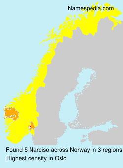 Surname Narciso in Norway Surname Narciso in Norway