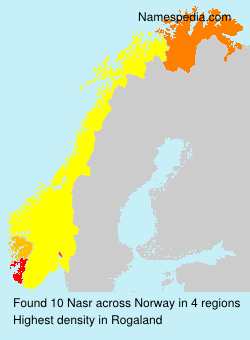 Surname Nasr in Norway Surname Nasr in Norway