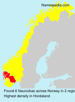 Surname Nauncikas in Norway Surname Nauncikas in Norway
