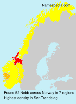 Surname Nebb in Norway Surname Nebb in Norway
