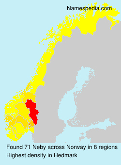 Surname Neby in Norway Surname Neby in Norway
