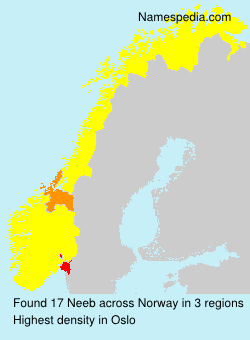 Surname Neeb in Norway Surname Neeb in Norway