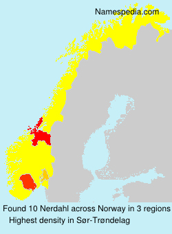 Surname Nerdahl in Norway Surname Nerdahl in Norway