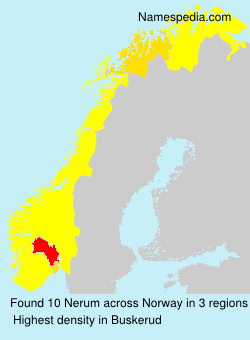Surname Nerum in Norway Surname Nerum in Norway
