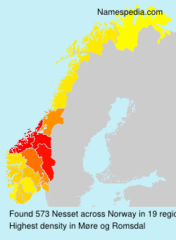 Surname Nesset in Norway Surname Nesset in Norway