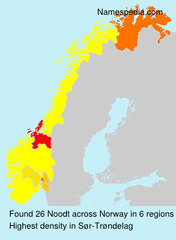 Surname Noodt in Norway Surname Noodt in Norway