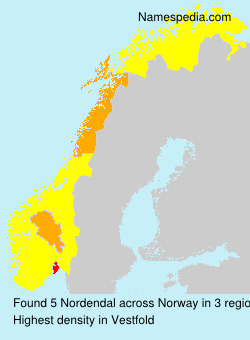 Surname Nordendal in Norway Surname Nordendal in Norway
