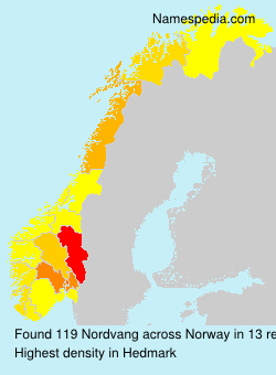 Surname Nordvang in Norway Surname Nordvang in Norway