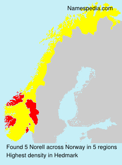 Surname Norell in Norway Surname Norell in Norway