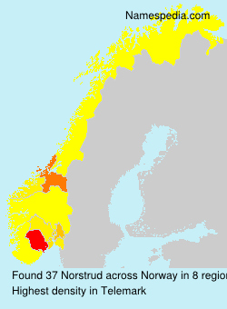 Surname Norstrud in Norway Surname Norstrud in Norway