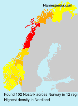 Surname Nostvik in Norway Surname Nostvik in Norway